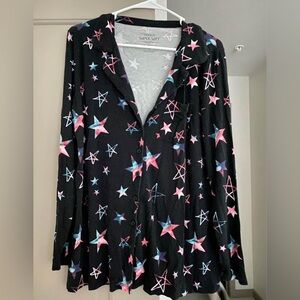 Brand new, long sleeve starred sleeper shirt from Torrid size 0 equivalent to 12